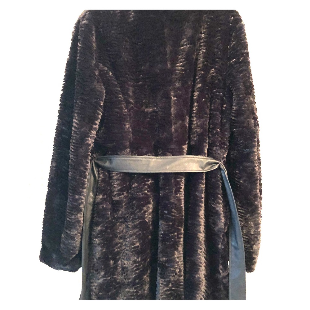 **SOLD** Neiman Marcus Faux Fur Jacket